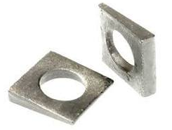 WASHER TAPERED 8 DEG GAL 16MM